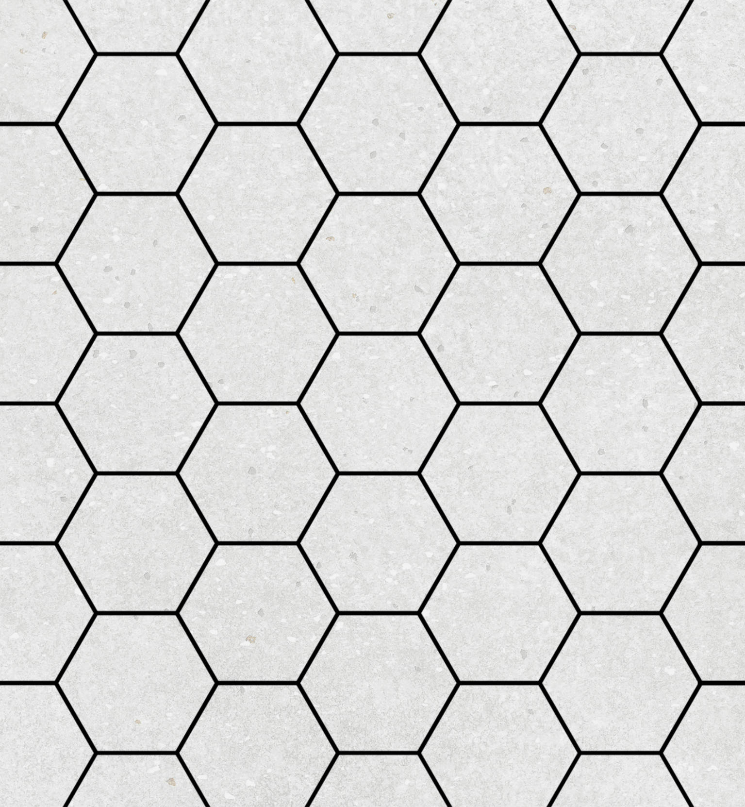 Ashland 3″ Hexagon Cream Mosaic