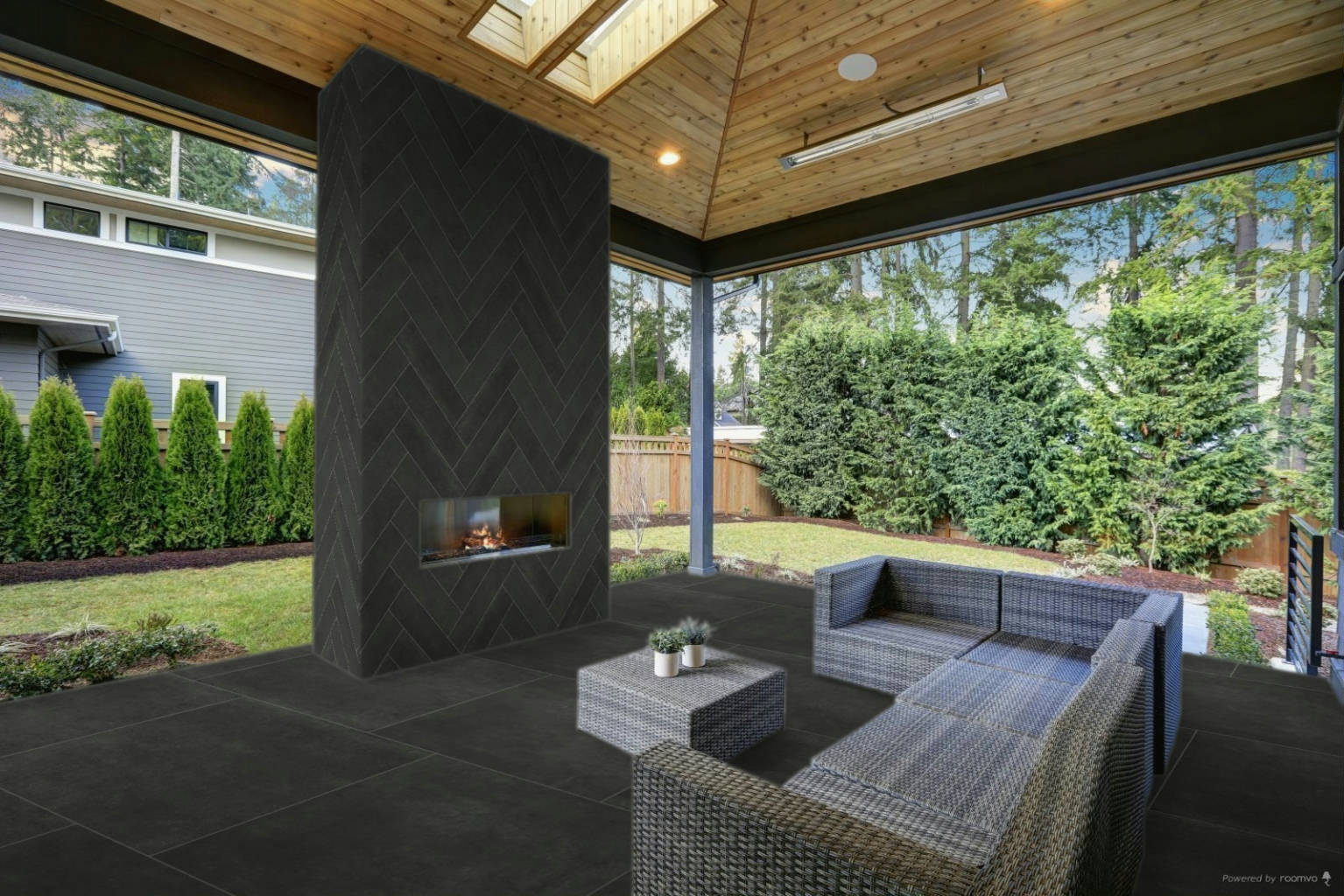 Ashland 48x48" and 6X24" Black | Demolive