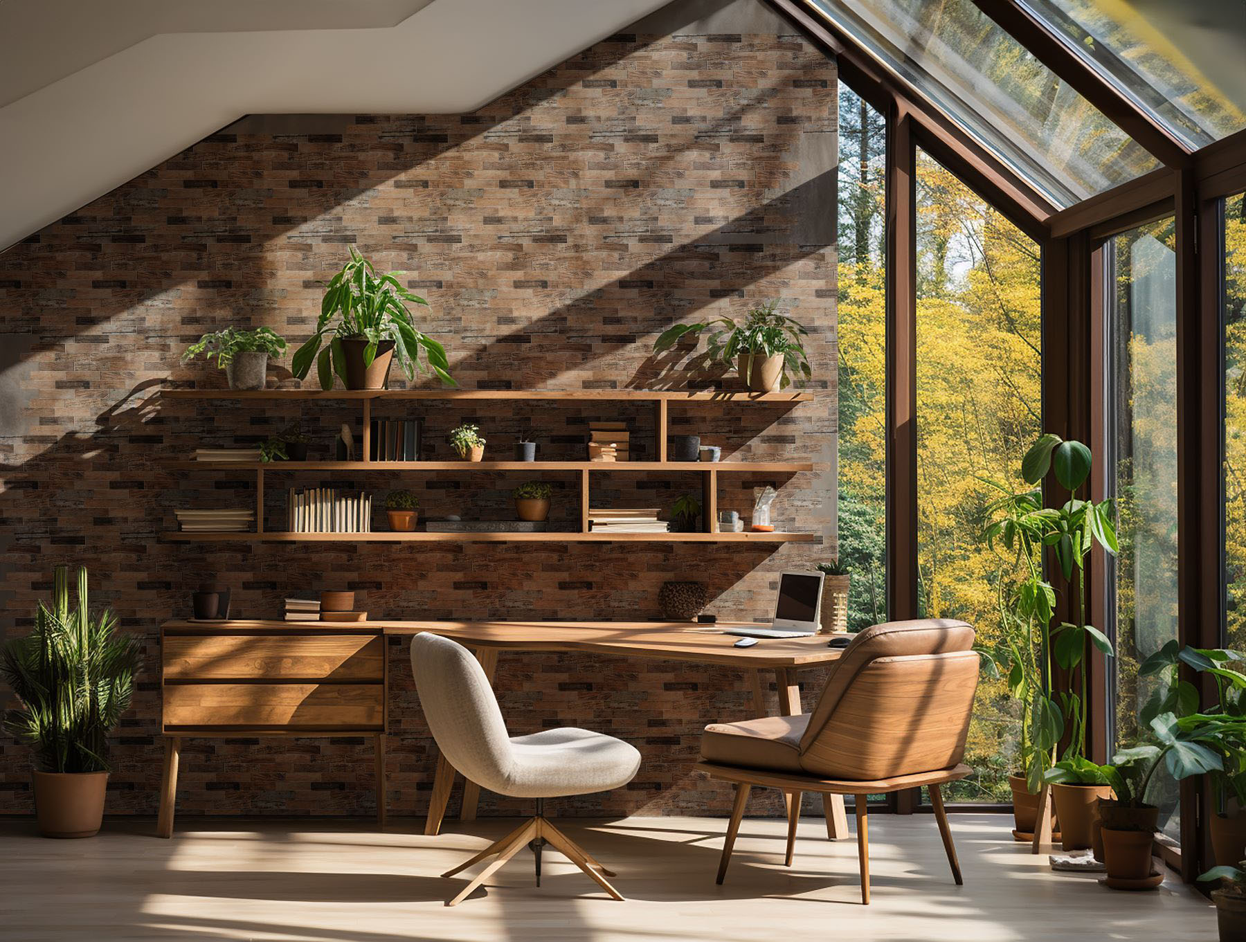 Beige Brown Mix Wood | Demolive