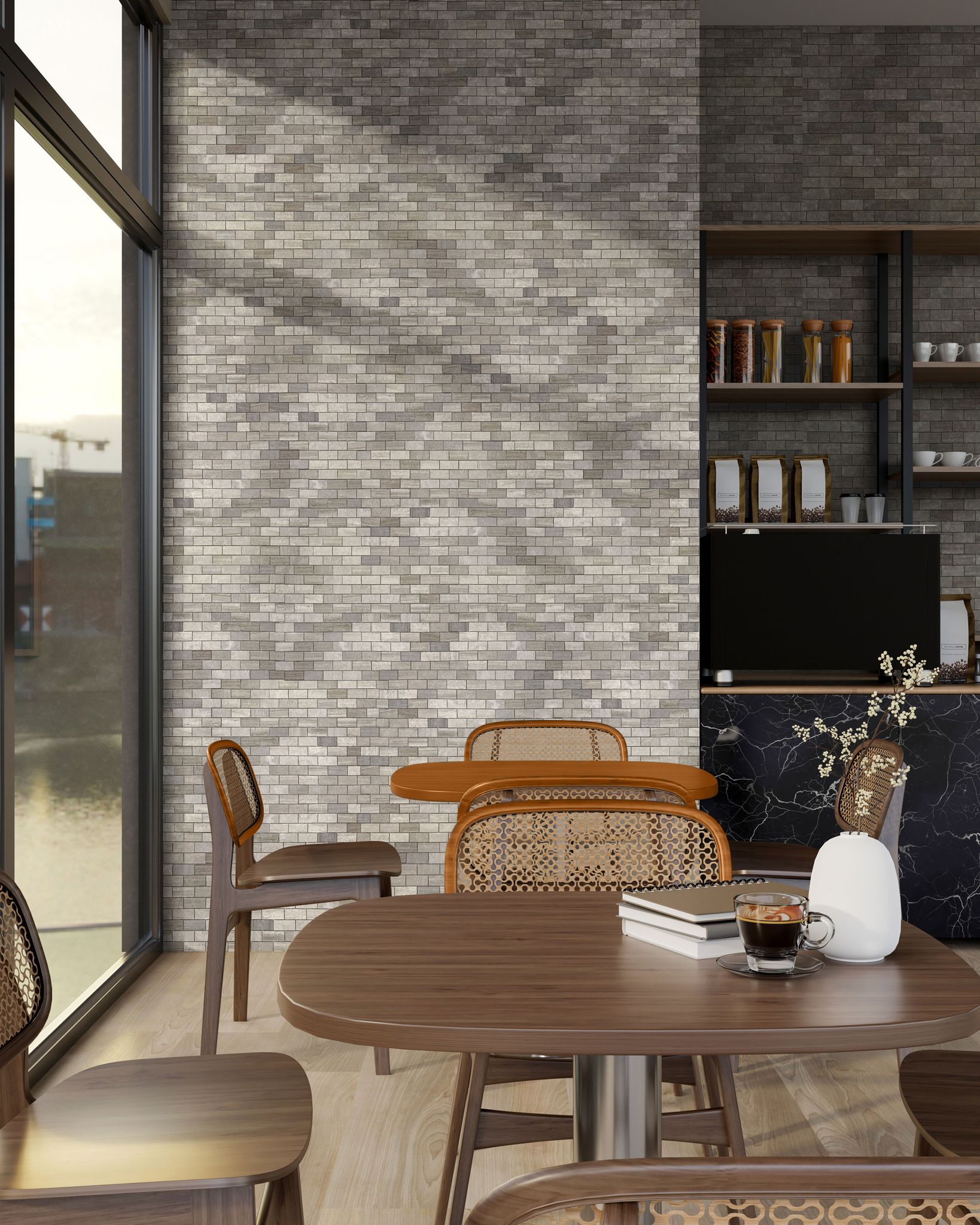 Brick Limestone Multi Finish Grey 3 | Demolive