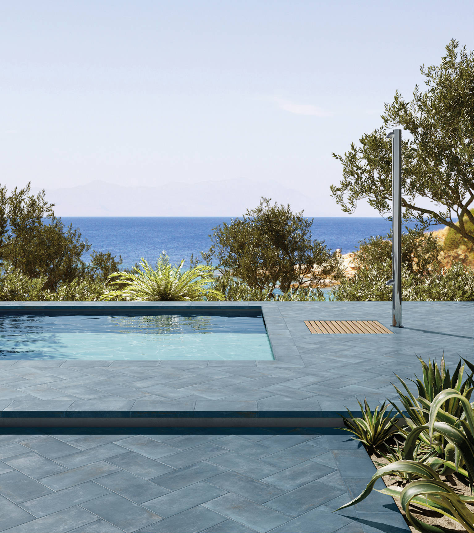 Charleston Seabrook Blu 8X16 | Demolive