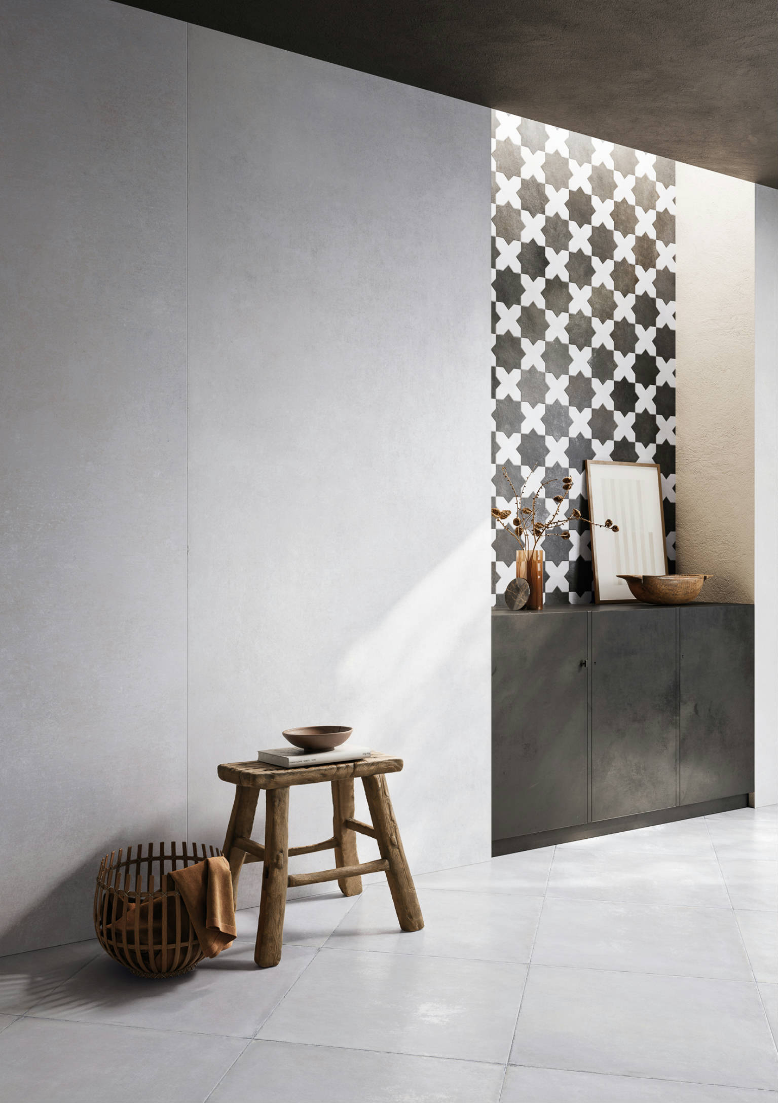 Charleston Whitehall Bianco 16x16 | Demolive