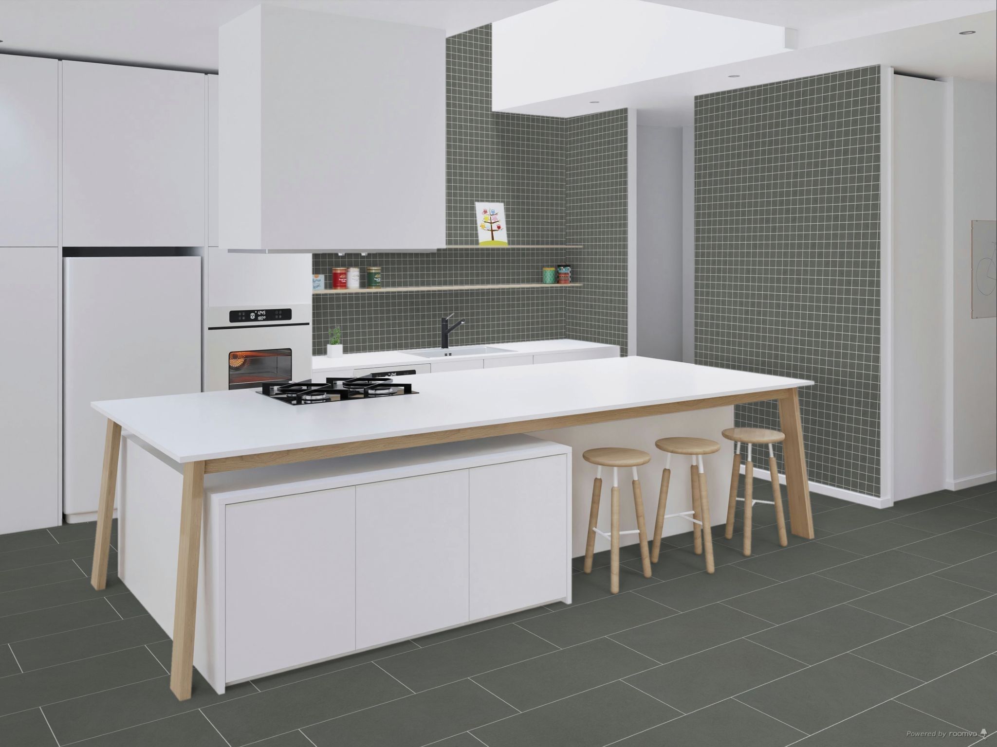 Concord Umber Matte 12x24 & 2x2 | Demolive