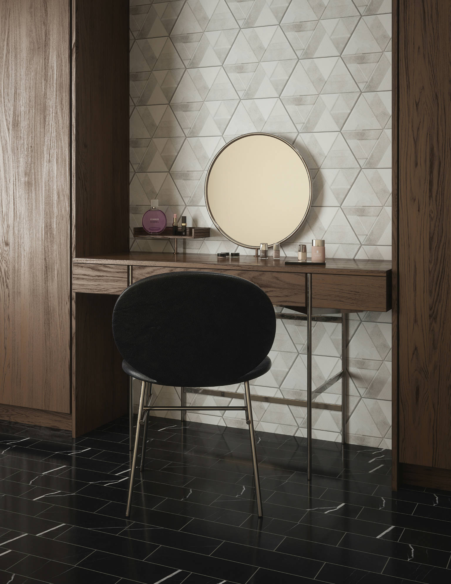 Contour Hex Field Tile | Demolive