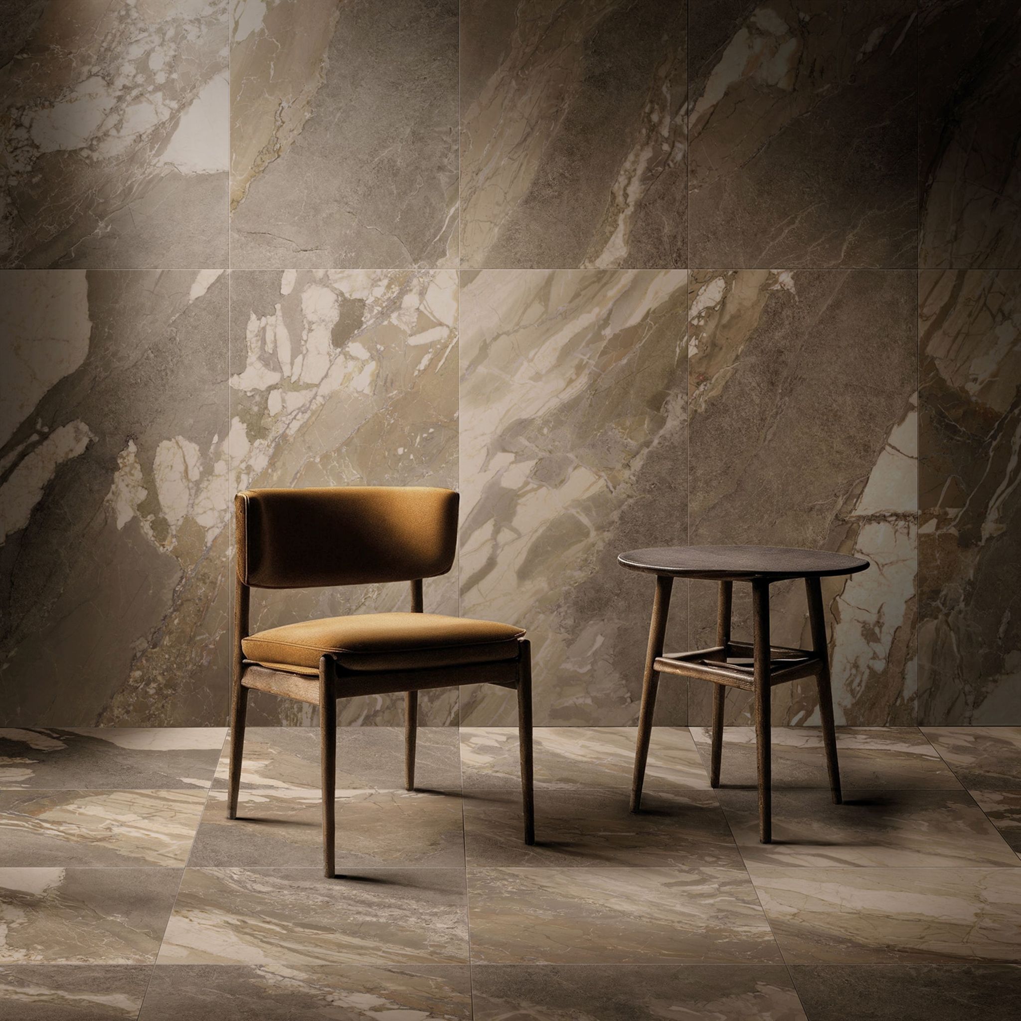 Dynasty Taupe Polished/Matte 24x48  | Demolive