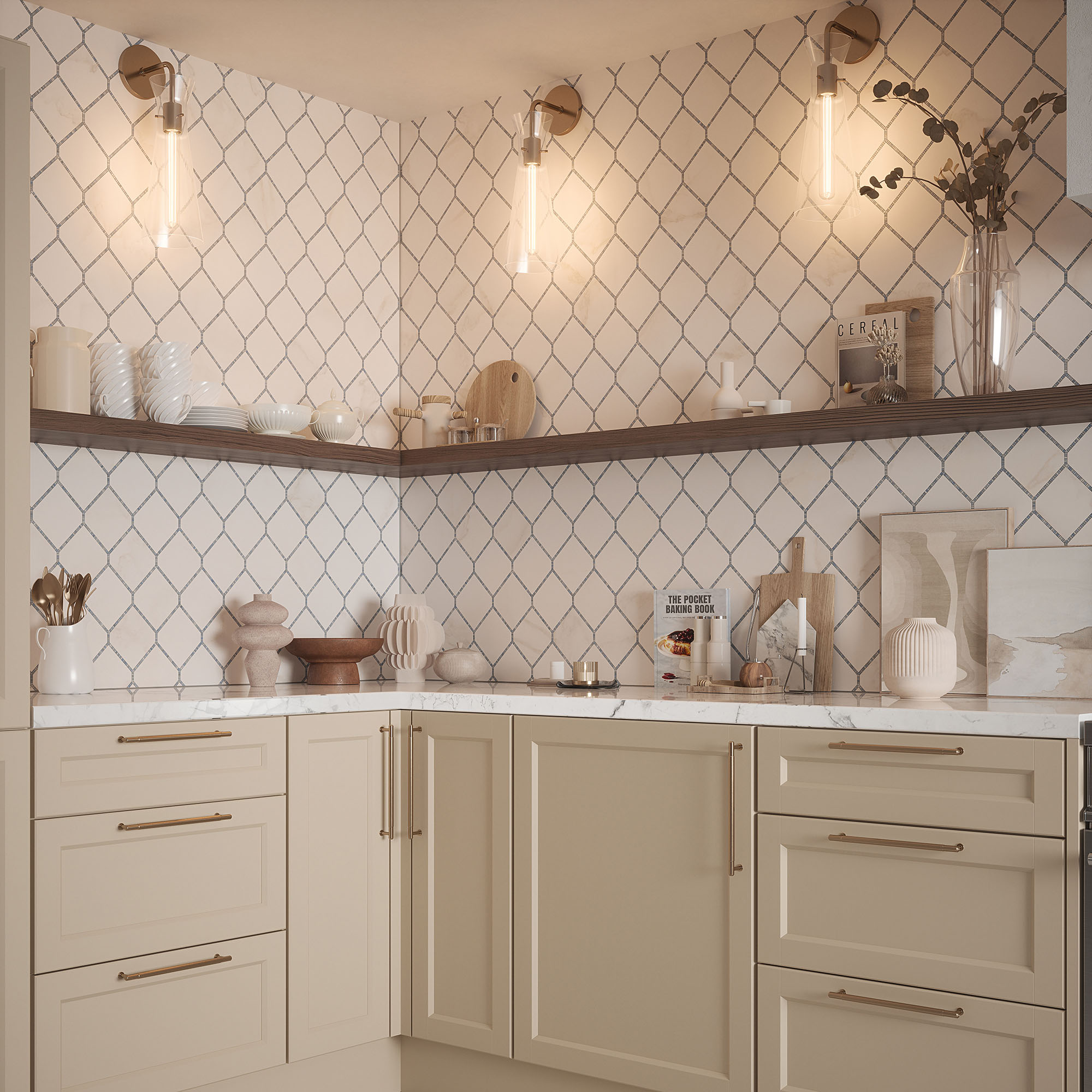 Elm Blue Mosaic 1 | Demolive