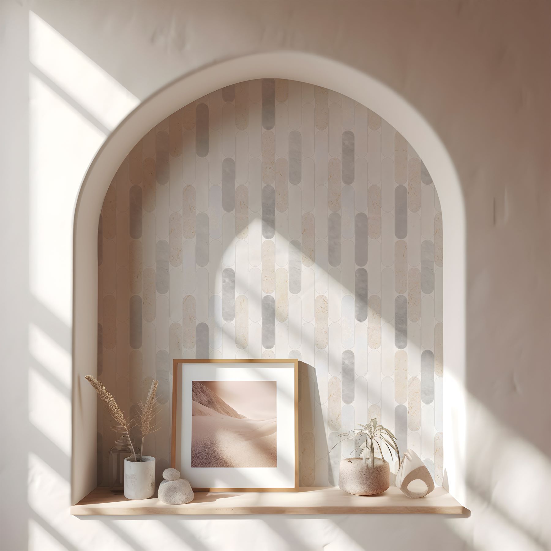 Elongated Round White | Demolive