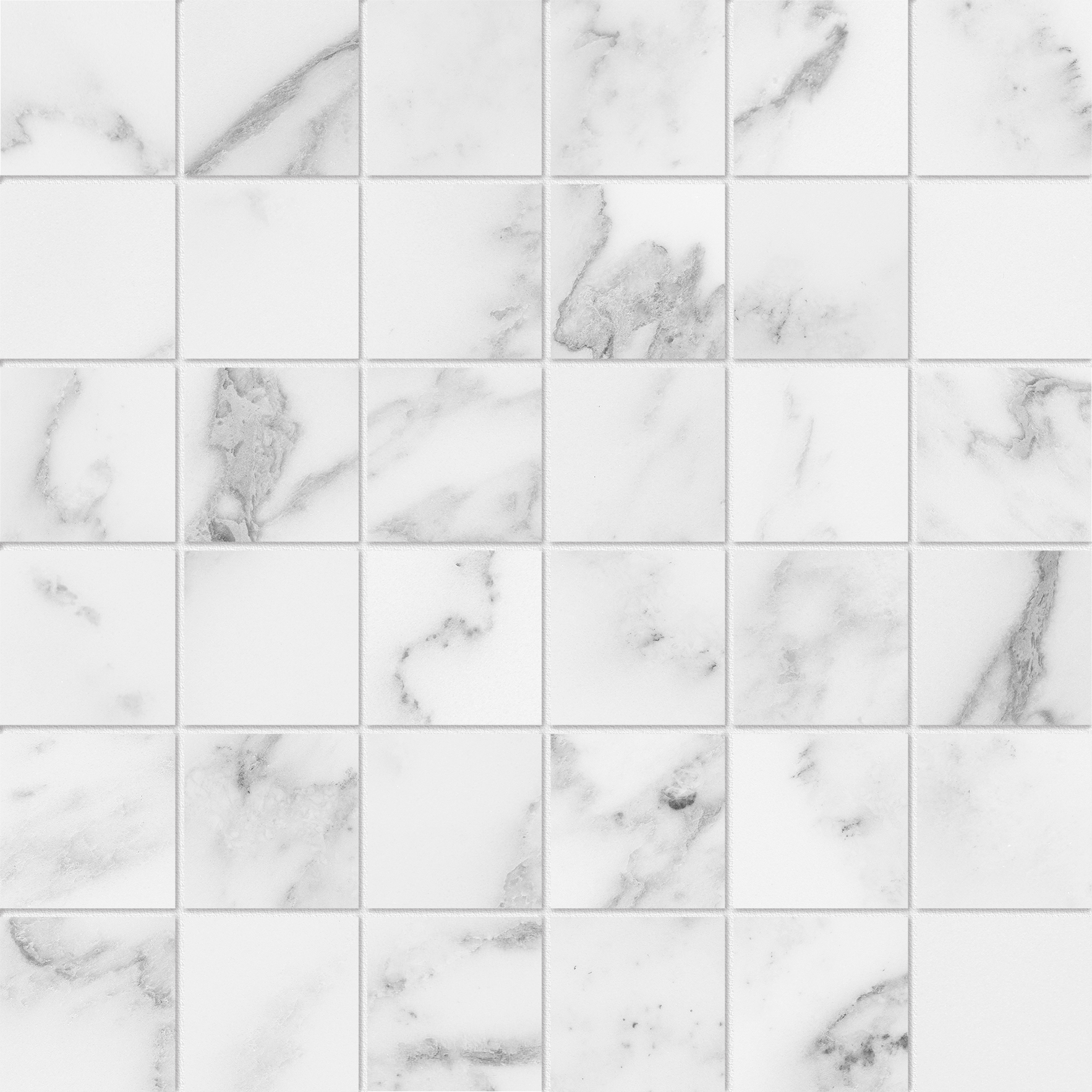 Florence 2X2 Bianco Matte Mosaic