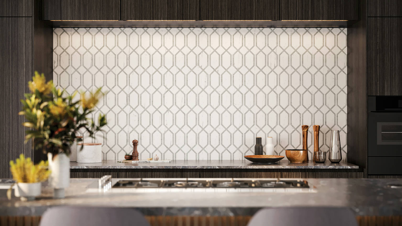 Luxury Statuario Venezia Modella Mosaic | Demolive