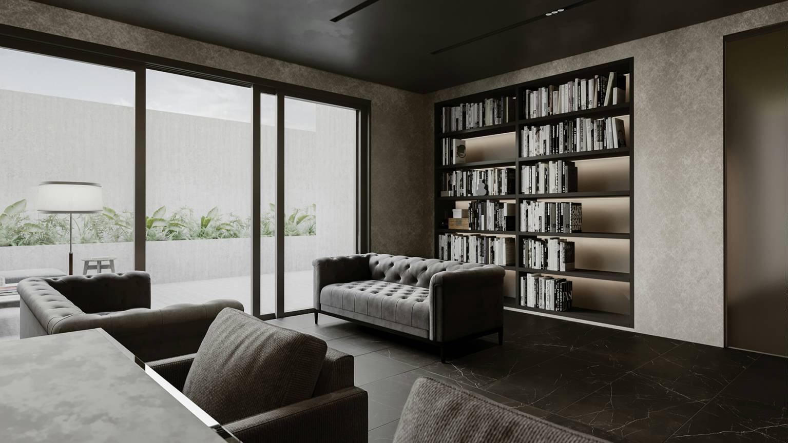 Luxury Tivoli Nero 24x48 2 | Demolive