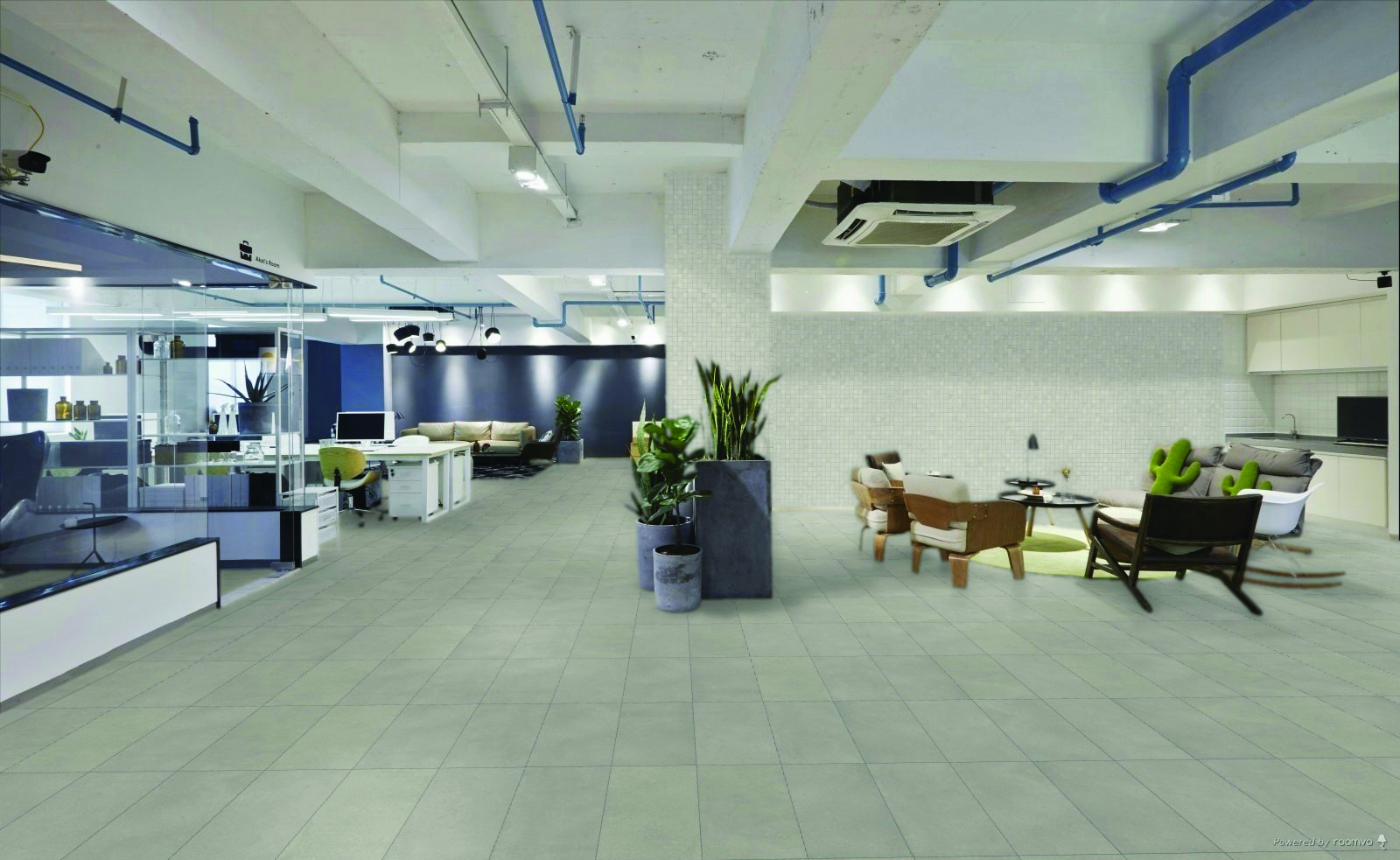Madison 12x24 & 2x2 Stone Matte | Demolive
