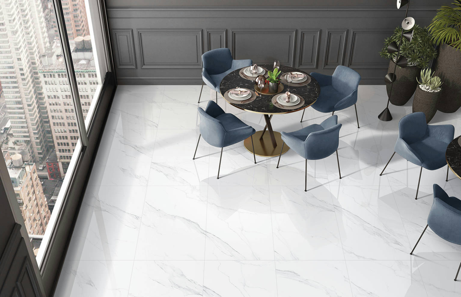 Treasure Statuario 24x48 Polished | Demolive