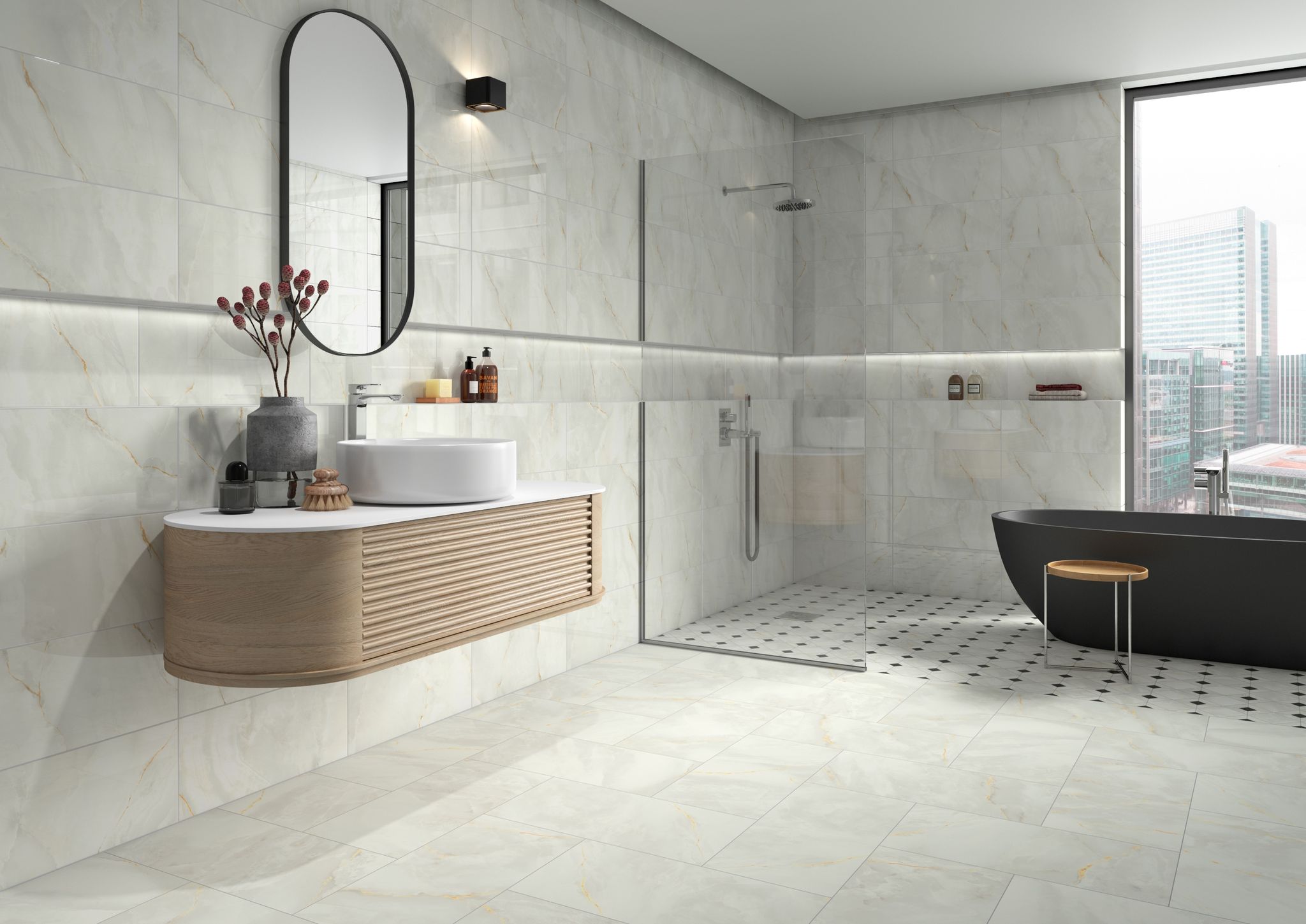 Venezia White 12x24 and 10x30 1 | Demolive