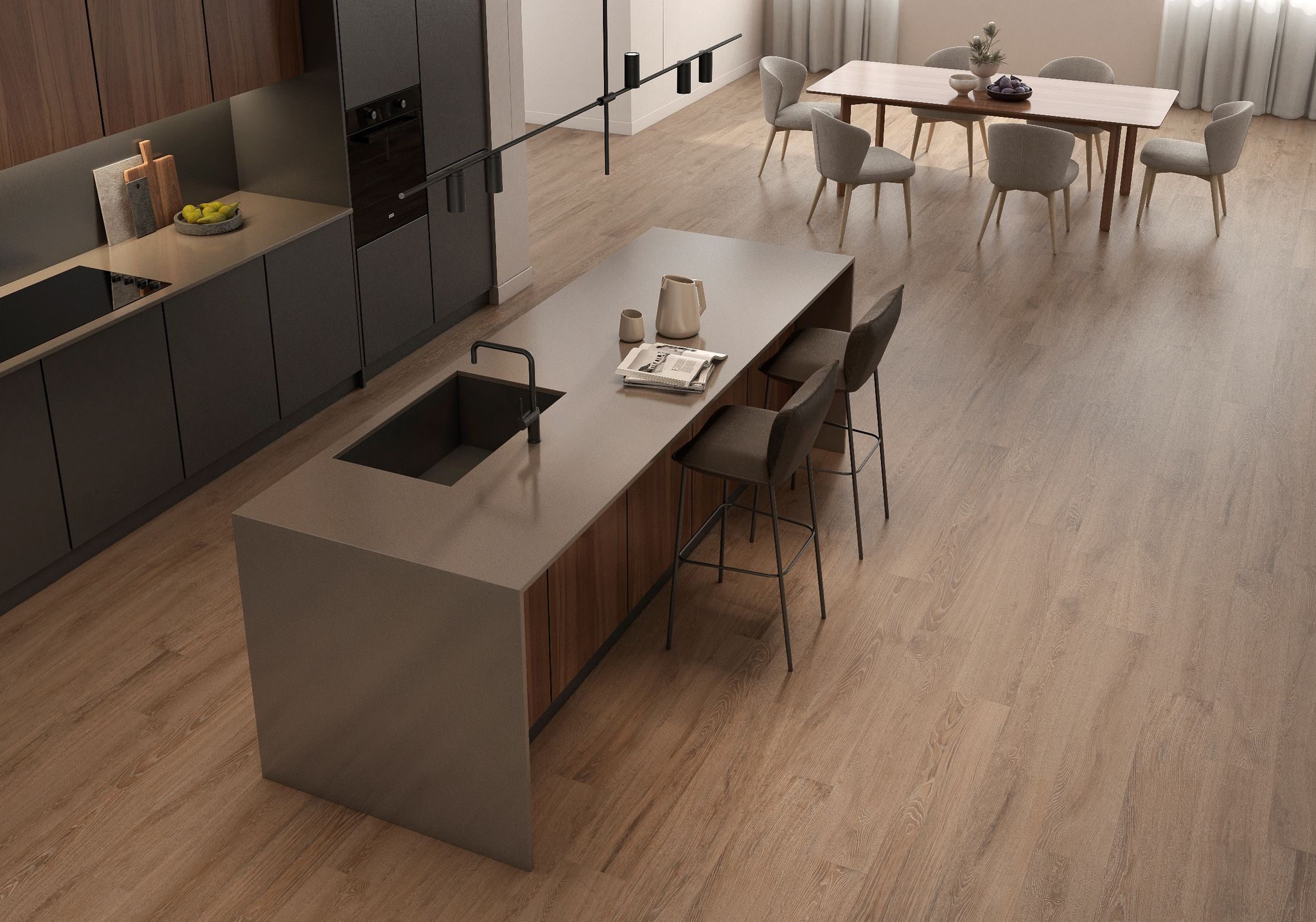 Woodlands 8X48 Nogal | Demolive